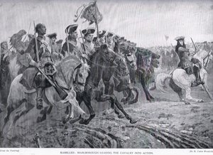 ラミリーズ：騎兵を行動に導いたマールボロ、1910年頃
